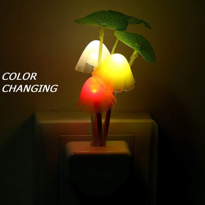 Mushroom Lamp Automatic Sensor Light Multi-Color Changing Best Night Avatar LED Bulbs