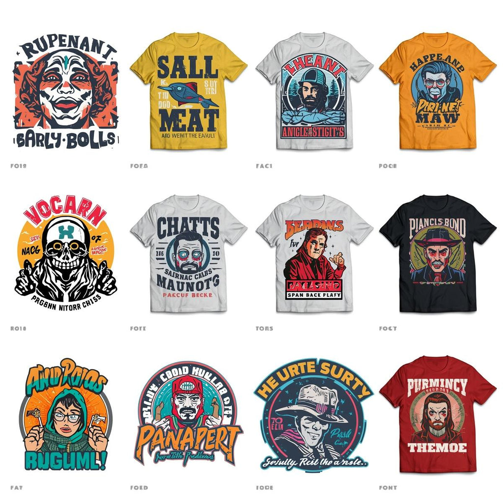 200+ Premium T-shirt Design Bundle