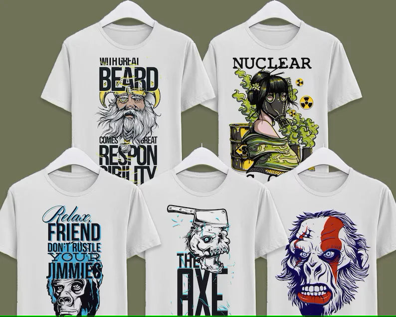 200+ Premium T-shirt Design Bundle